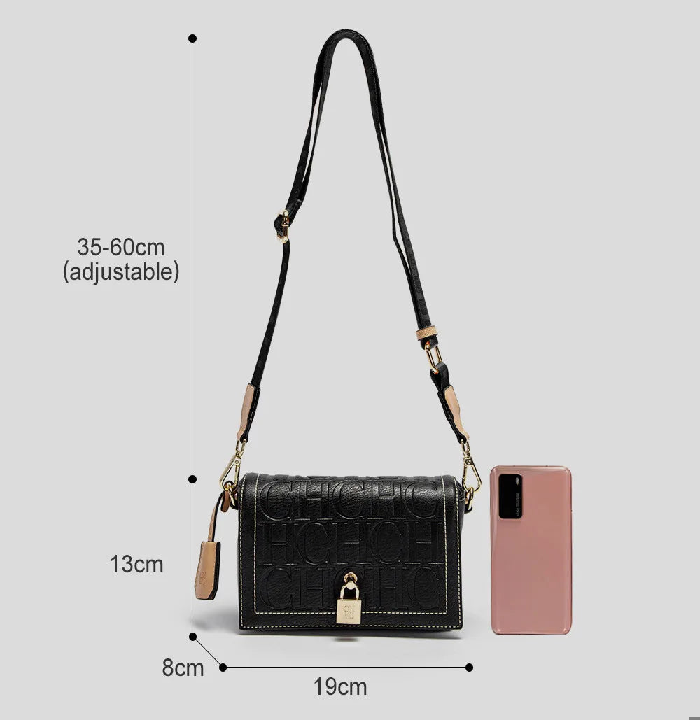Embossed Elite Crossbody