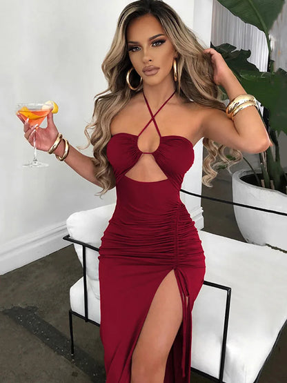 GlamFit Midi Dress